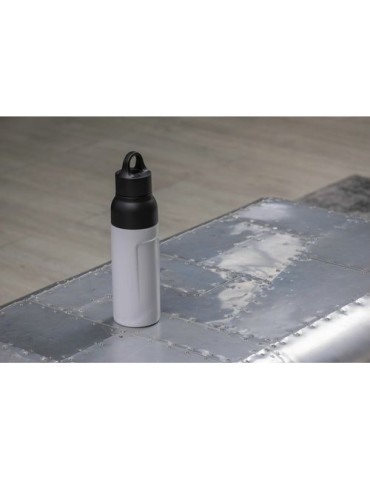 Bouteille de 520 ml BrandCharger Posh Flo Couleurs : blanc objet promo petit budget