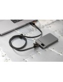 Câble de charge BrandCharger Thor Eco Matières : nylon Couleurs : gun cadeau collaborateur premium