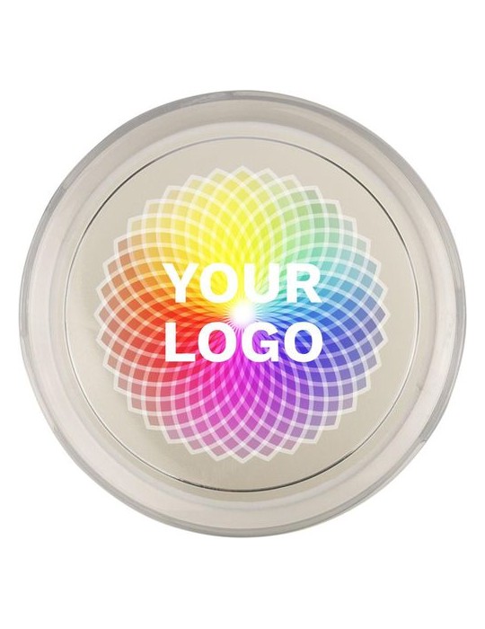 Baume à lèvres dans un pot en AS Malik Matières : AS Couleurs : orange impression haute définition