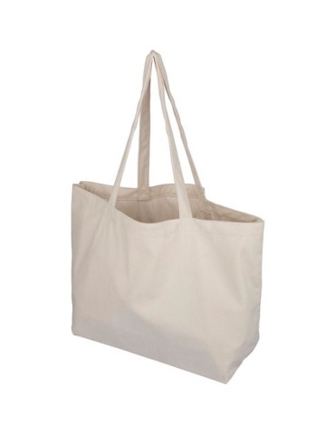 Sac shopping en velours côtelé Tino Couleurs : gris 2