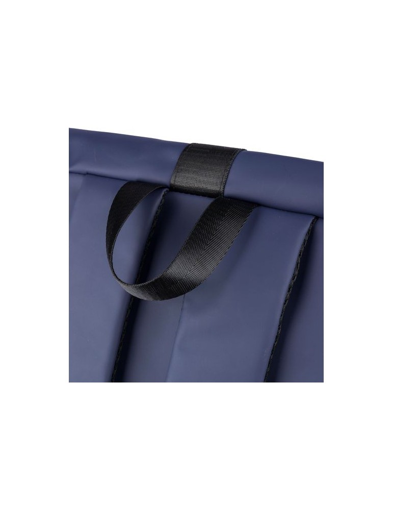 Sac à dos en PU recyclé Naiya Matières : polyester Couleurs : noir goodies publicitaire durable