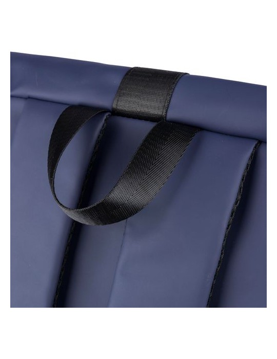 Sac à dos en PU recyclé Naiya Matières : polyester Couleurs : noir goodies publicitaire durable