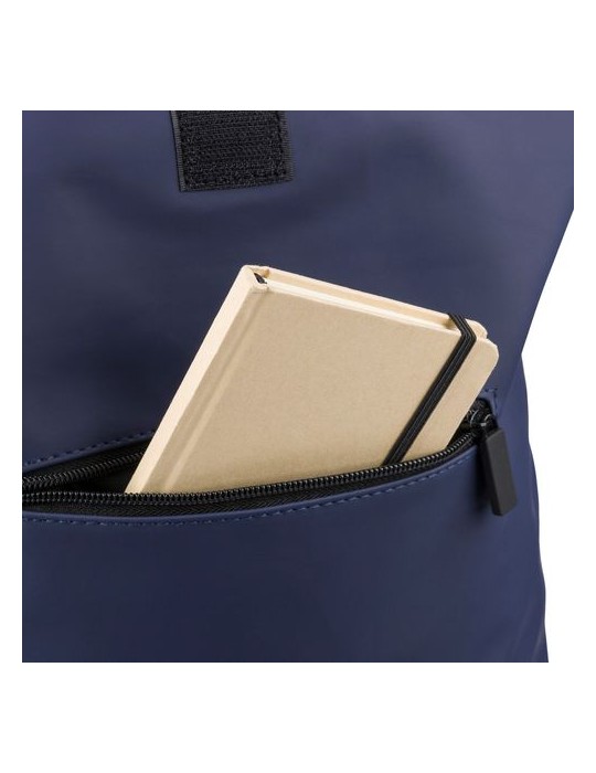 Sac à dos en PU recyclé Naiya Matières : polyester Couleurs : noir cadeau collaborateur premium