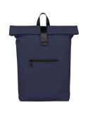 Sac à dos en PU recyclé Naiya Matières : polyester Couleurs : bleu cadeau entreprise pas cher