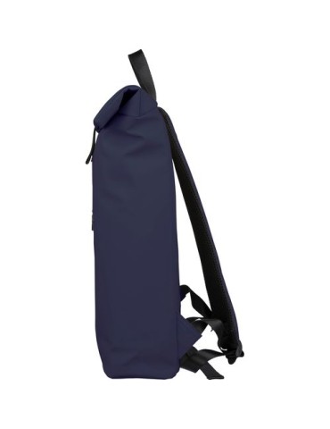 Sac à dos en PU recyclé Naiya Matières : polyester Couleurs : bleu personnalisation rapide en France