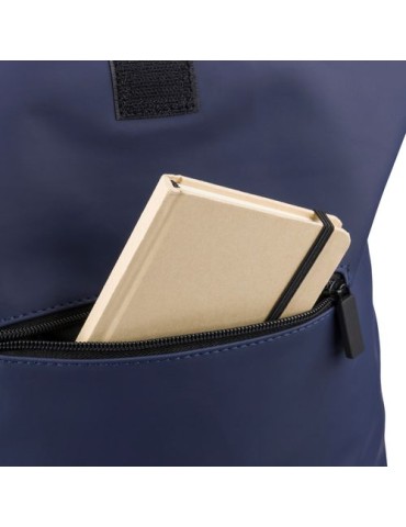 Sac à dos en PU recyclé Naiya Matières : polyester Couleurs : beige objet promotionnel éco-responsable