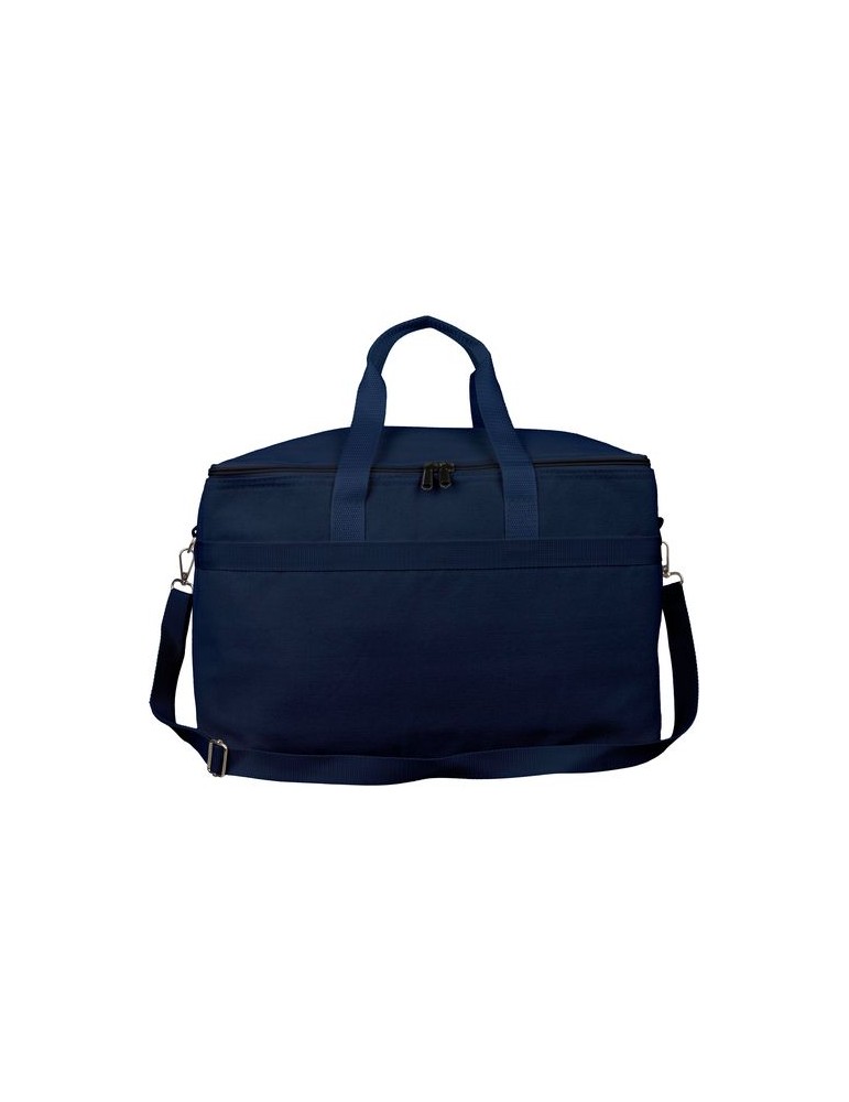 Sac isotherme en polycoton recyclé 330 g/m2 Luz Matières : coton recyclé Couleurs : bleu