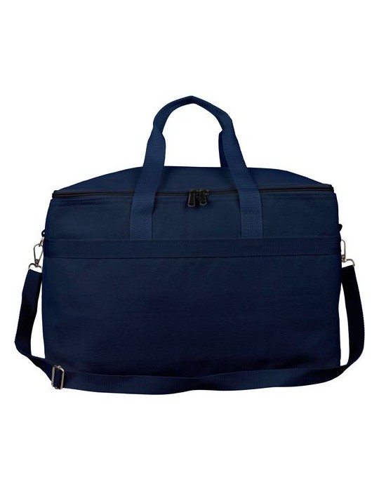 Sac isotherme en polycoton recyclé 330 g/m2 Luz Matières : coton recyclé Couleurs : bleu