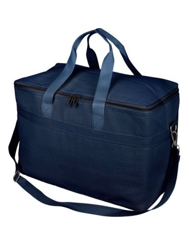 Sac isotherme en polycoton recyclé 330 g/m2 Luz Matières : coton recyclé Couleurs : bleu 2