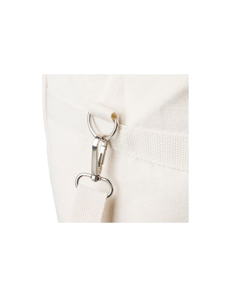 Sac isotherme en polycoton recyclé 330 g/m2 Luz Matières : coton recyclé Couleurs : bleu cadeau client original