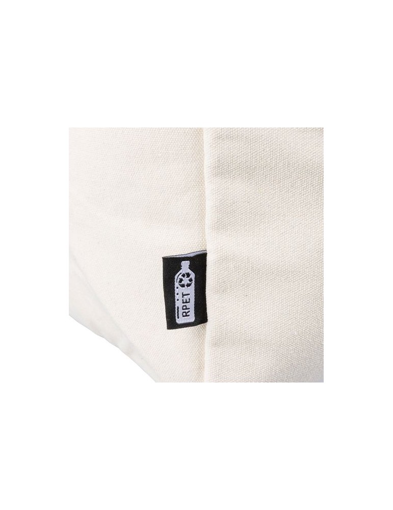 Sac isotherme en polycoton recyclé 330 g/m2 Luz Matières : coton recyclé Couleurs : bleu objet publicitaire robuste