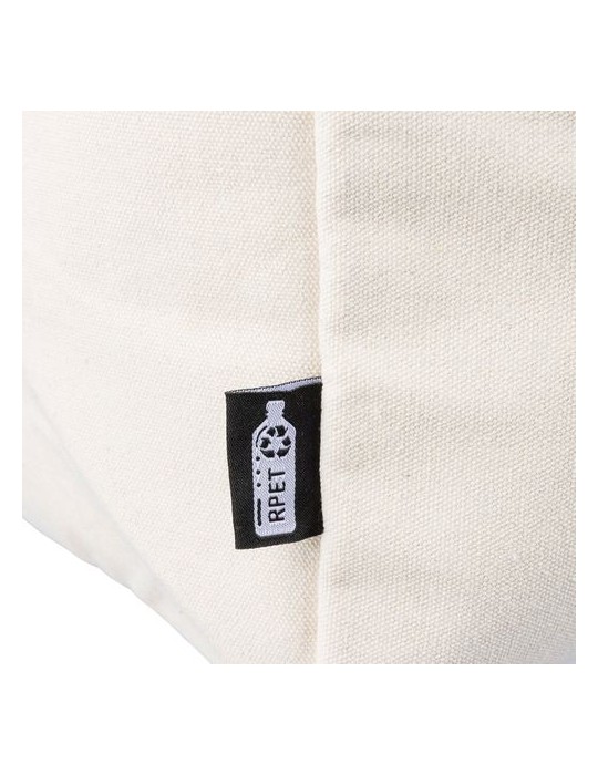 Sac isotherme en polycoton recyclé 330 g/m2 Luz Matières : coton recyclé Couleurs : bleu objet publicitaire robuste