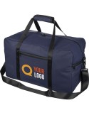 Sac de sport en PU recyclé Mirae Matières : polyester Couleurs : noir marquage laser ultra précis