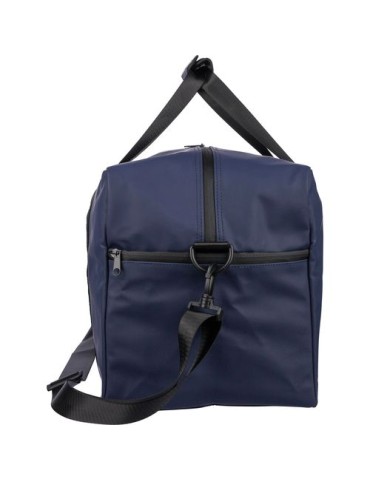 Sac de sport en PU recyclé Mirae Matières : polyester Couleurs : noir objet promotionnel éco-responsable