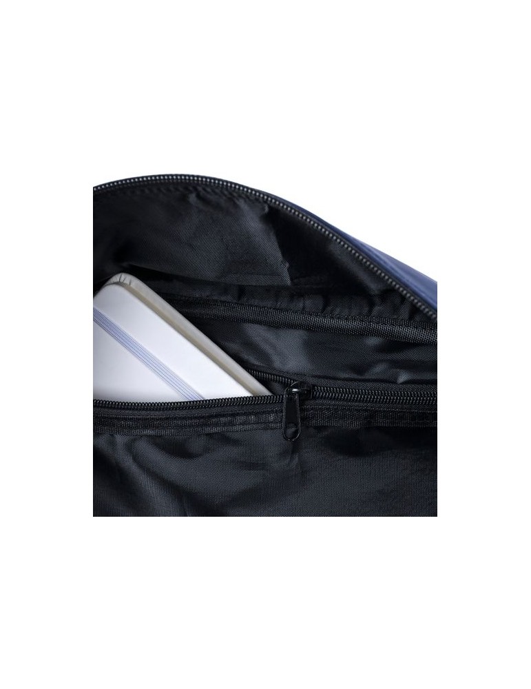 Sac de sport en PU recyclé Mirae Matières : polyester Couleurs : noir marquage couleur éclatante