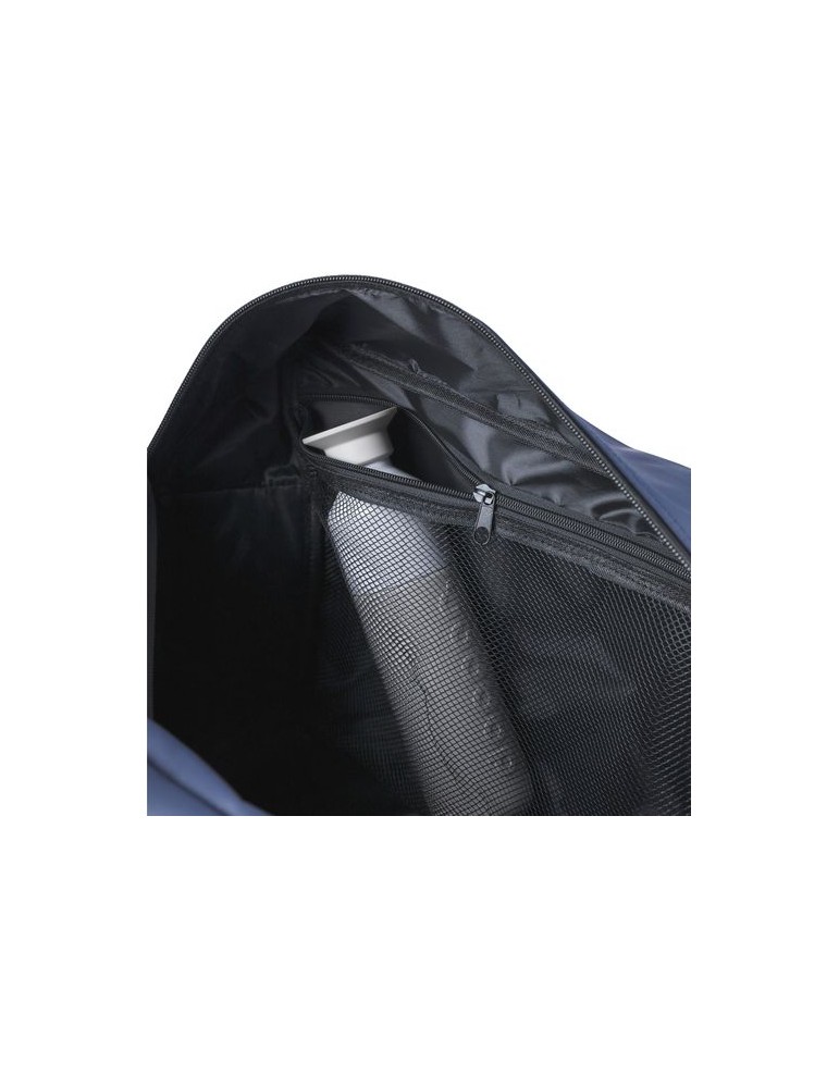 Sac de sport en PU recyclé Mirae Matières : polyester Couleurs : noir goodies personnalisé en stock