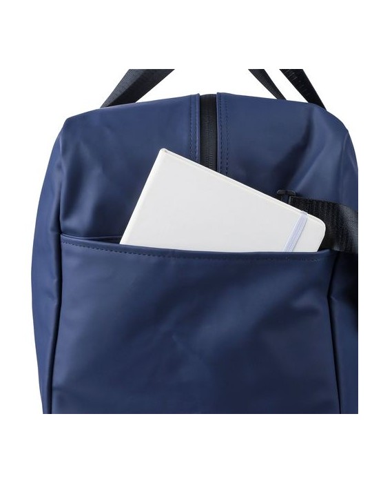 Sac de sport en PU recyclé Mirae Matières : polyester Couleurs : noir objet promo petit budget