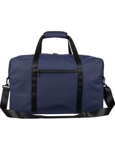 Sac de sport en PU recyclé Mirae Matières : polyester Couleurs : bleu personnalisable avec votre logo