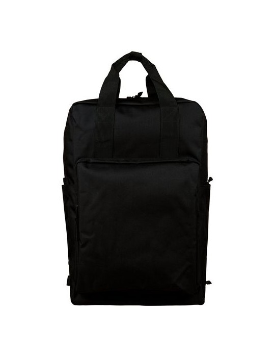 Sac à dos en polyester recyclé 900D Amalia Matières : polyester Couleurs : noir