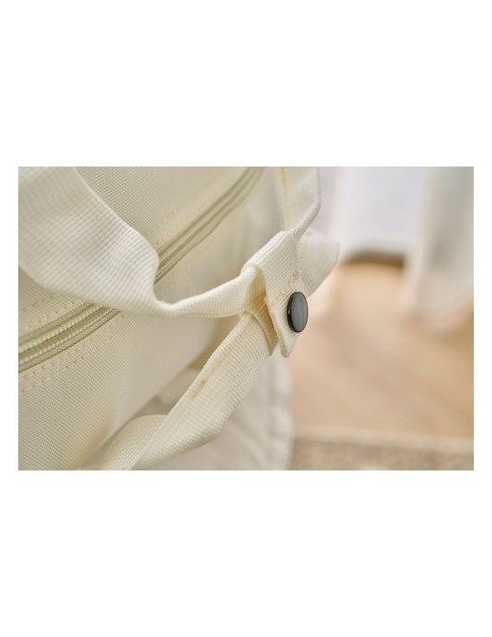 Sac à dos en polyester recyclé 900D Amalia Matières : polyester Couleurs : noir goodies personnalisé en stock