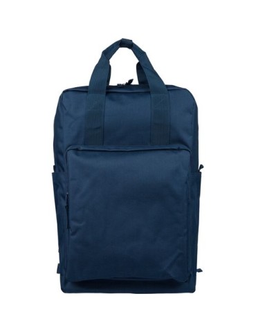 Sac à dos en polyester recyclé 900D Amalia Matières : polyester Couleurs : bleu goodies publicitaire événementiel
