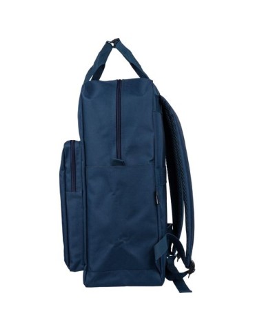 Sac à dos en polyester recyclé 900D Amalia Matières : polyester Couleurs : bleu marquage couleur éclatante