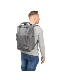 Sac à dos en polyester recyclé 900D Amalia Matières : polyester Couleurs : bleu goodies personnalisé en stock