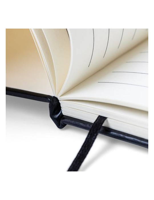 Carnet A5 en polyester rPET Yuna Couleurs : rouge goodies entreprise design