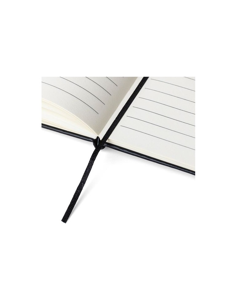 Carnet A5 en polyester rPET Yuna Couleurs : rouge cadeau affaires élégant