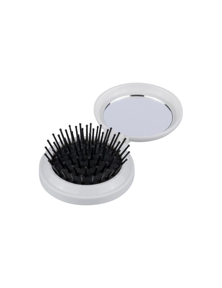 Brosse pliable en ABS Eloi Matières : ABS recyclé Couleurs : blanc personnalisable avec votre logo