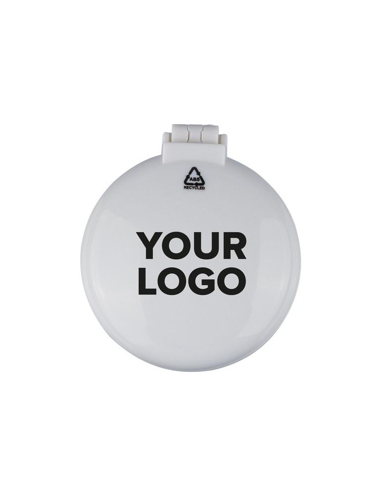 Brosse pliable en ABS Eloi Matières : ABS recyclé Couleurs : blanc cadeau entreprise pas cher