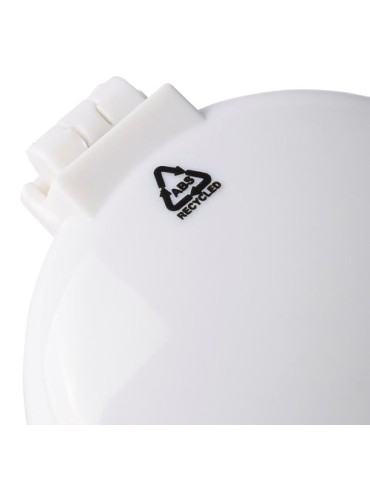 Brosse pliable en ABS Eloi Matières : ABS recyclé Couleurs : blanc marquage laser ultra précis