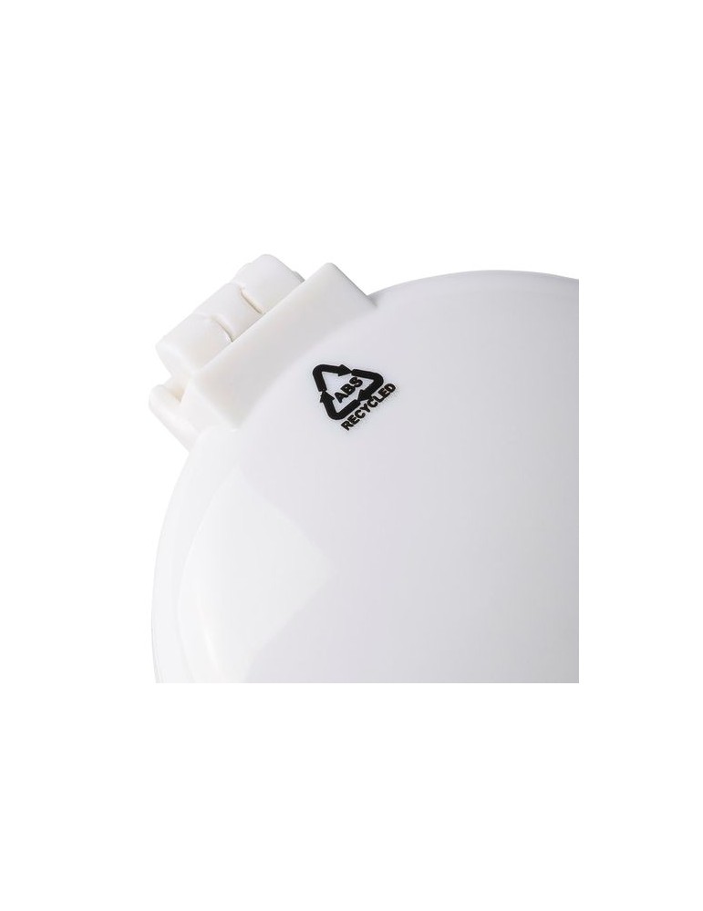 Brosse pliable en ABS Eloi Matières : ABS recyclé Couleurs : blanc marquage laser ultra précis