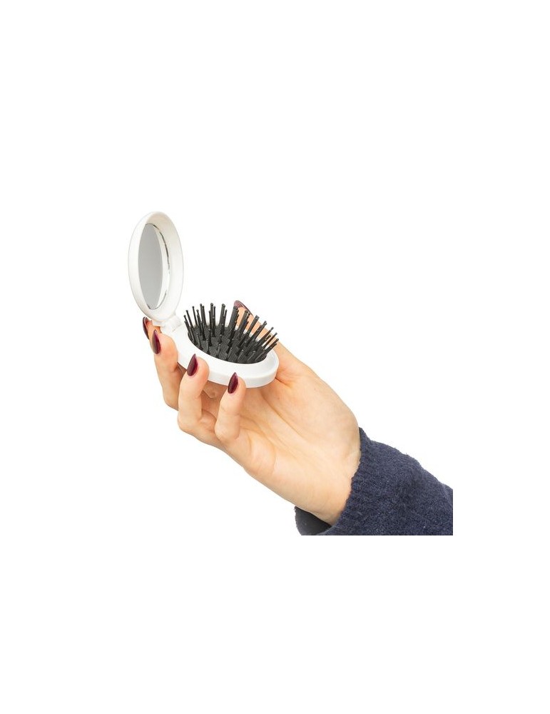 Brosse pliable en ABS Eloi Matières : ABS recyclé Couleurs : blanc livraison express 24h 48h