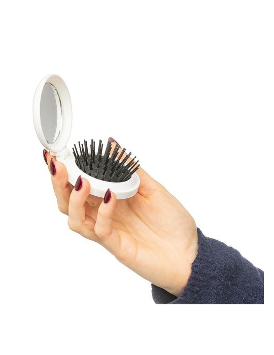 Brosse pliable en ABS Eloi Matières : ABS recyclé Couleurs : blanc livraison express 24h 48h