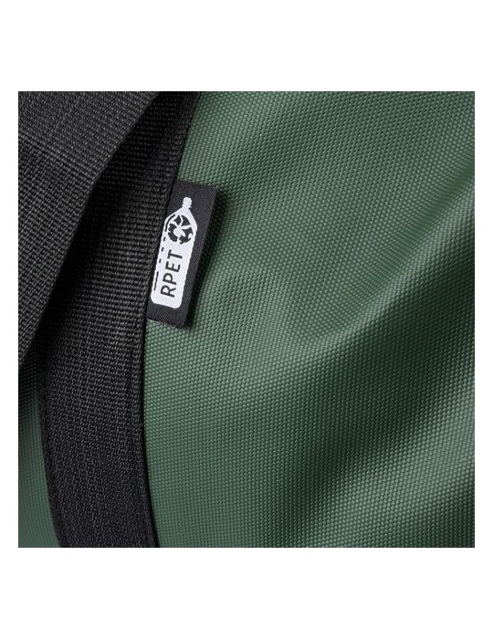 Sac de sport en rPET Aisha Matières : PET recyclé Couleurs : noir goodies publicitaire événementiel