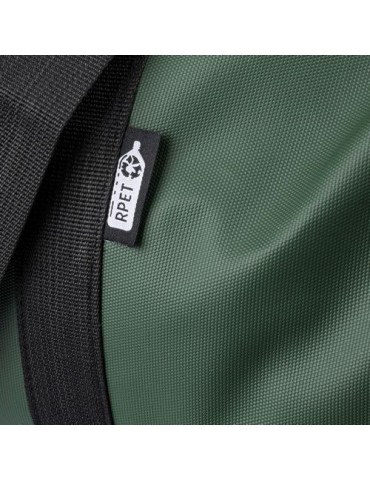 Sac de sport en rPET Aisha Matières : PET recyclé Couleurs : bleu goodies publicitaire durable