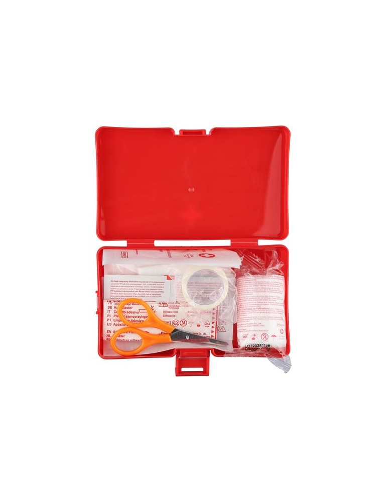 Trousse de premiers secours PP Amina Matières : polyester Couleurs : rouge impression haute définition