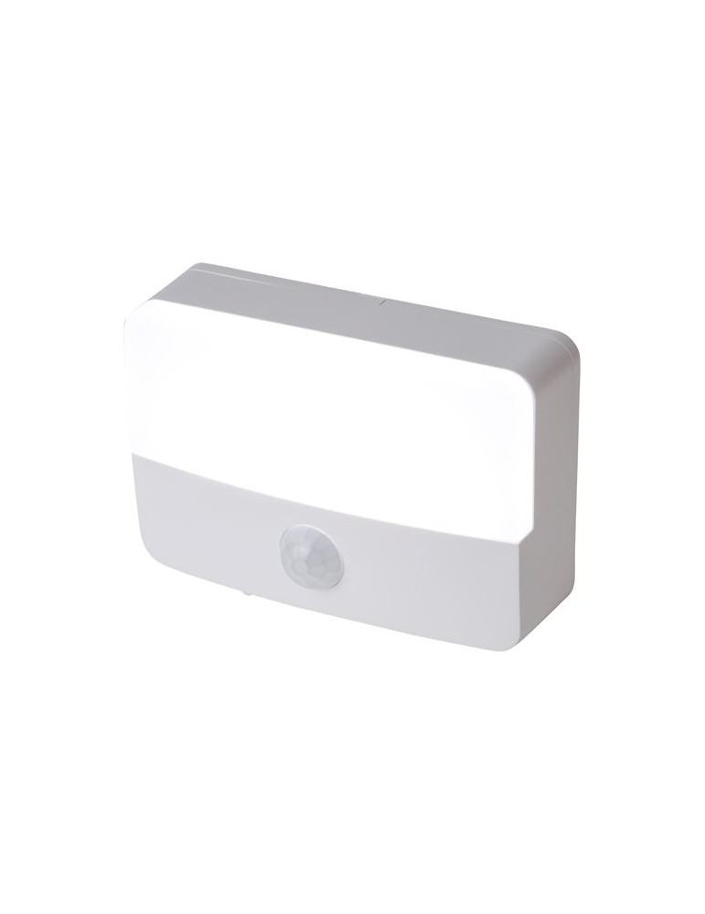 Lampe rechargeable avec détecteur en ABS recyclé Ari Matières : cuivre Couleurs : blanc impression haute définition