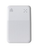Power bank en ABS recyclé Tavi Matières : ABS recyclé Couleurs : blanc personnalisable avec votre logo