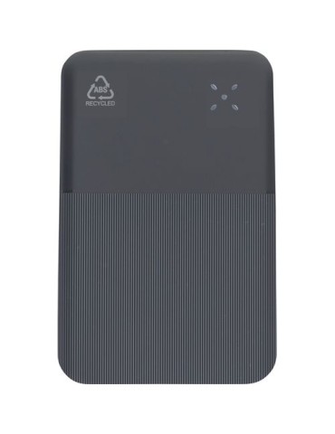 Power bank en ABS recyclé Tavi Matières : ABS recyclé Couleurs : blanc cadeau affaires élégant