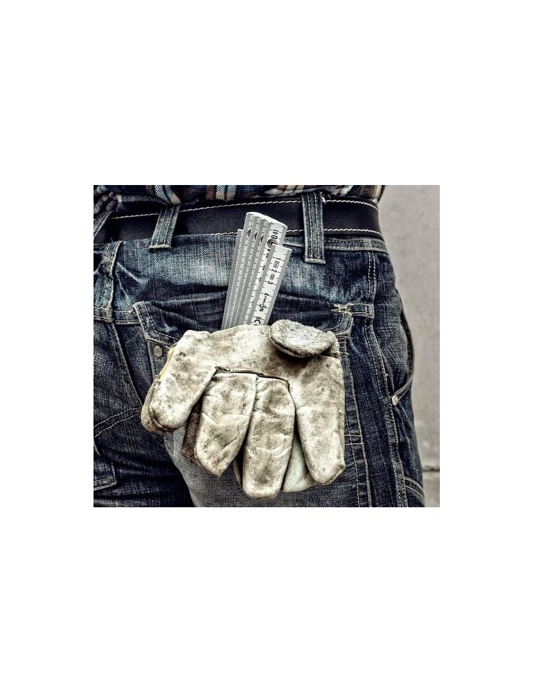 Mètre pliant Stabila en ABS de 2 m Gloria 1100 Série Matières : ABS Couleurs : blanc impression haute définition