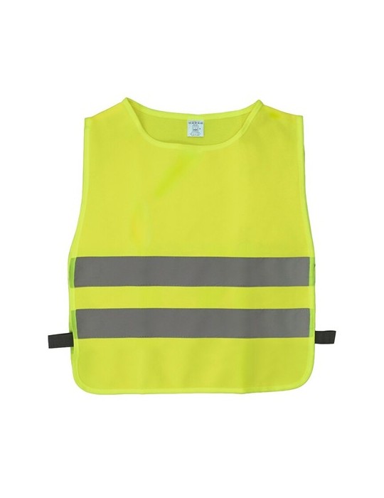 Gilet réfléchissant pour enfants | Nestana Matières : polyester Couleurs : jaune