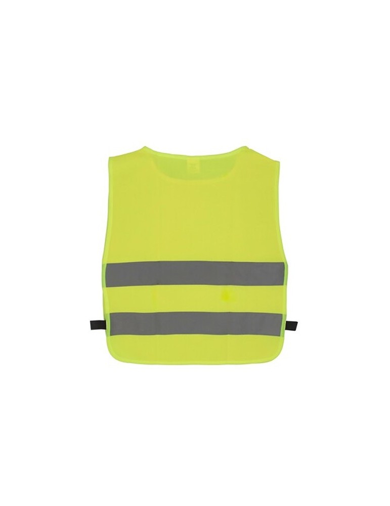 Gilet réfléchissant pour enfants | Nestana Matières : polyester Couleurs : jaune cadeau entreprise pas cher