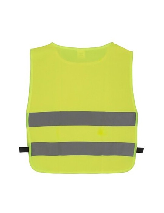 Gilet réfléchissant pour enfants | Nestana Matières : polyester Couleurs : jaune cadeau entreprise pas cher