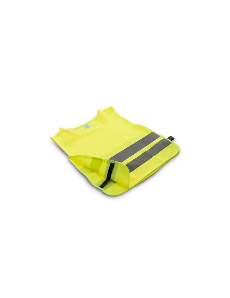Gilet réfléchissant pour enfants | Nestana Matières : polyester Couleurs : jaune impression haute définition