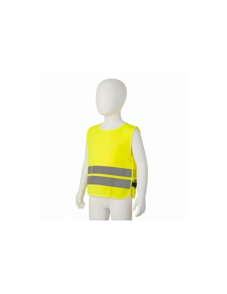 Gilet réfléchissant pour enfants | Nestana Matières : polyester Couleurs : jaune livraison express 24h 48h