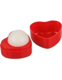 Pot de baume à lèvres en PP en forme de cœur Ilja Matières : polypropylène (PP) Couleurs : rouge personnalisable avec votre logo