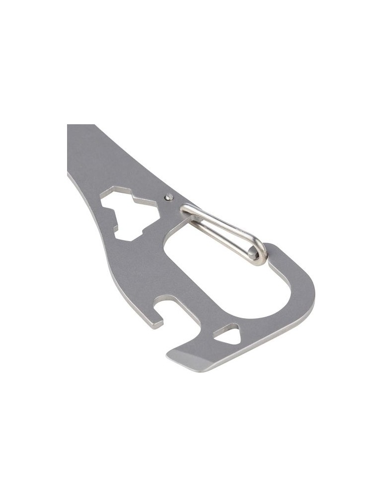 Cuillère-fourchette en acier inoxydable Noe Matières : acier inoxydable Couleurs : argenté impression haute définition