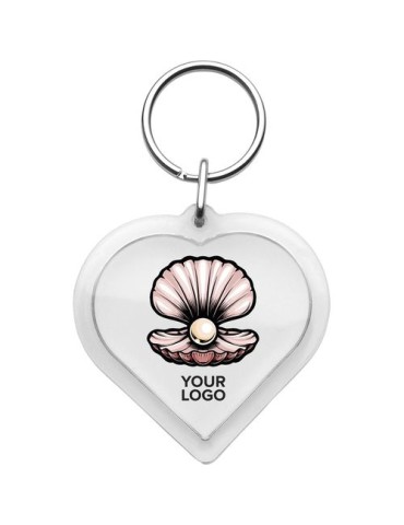 Porte-clés en plastique Kapi Matières : fer Couleurs : naturel 2